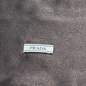 Prada Black Dust Bag a pair
